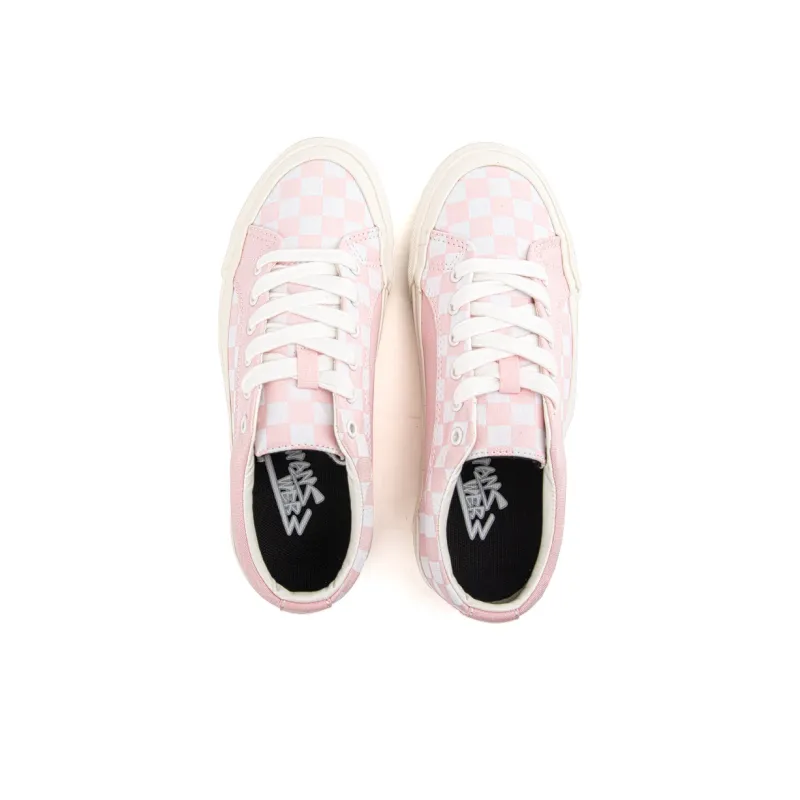 WANSWER Cushioning Wear Resistant Breathable Supportive Low Top Skateboard Shoes Unisex Pink-4