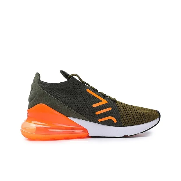 Nike Air Max 270 Flyknit Olive Flak Total Orange-1