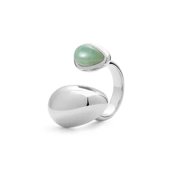 NEVERFAR Green Tanglin Rings Unisex