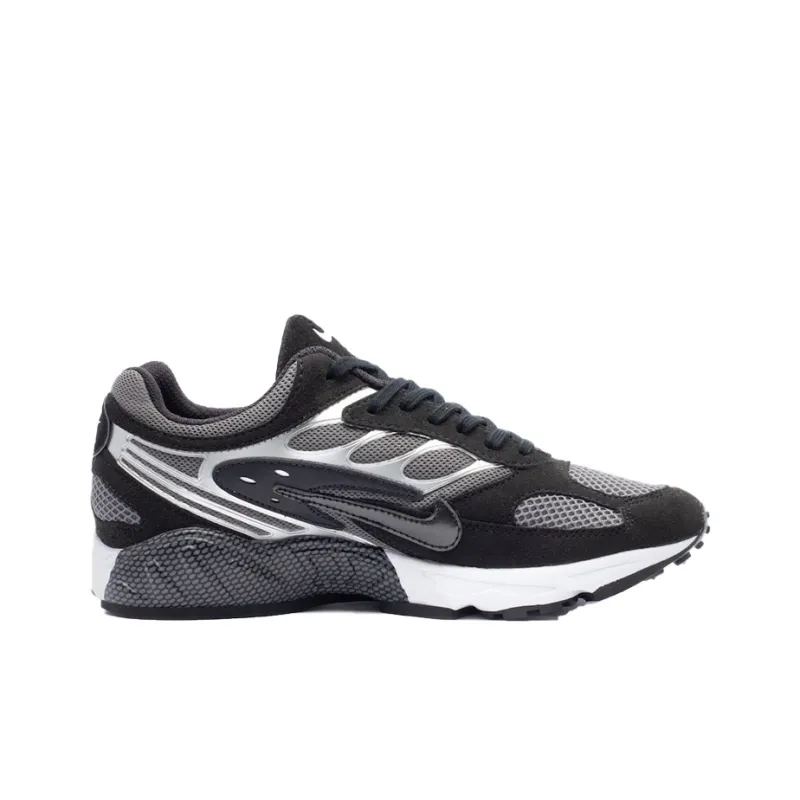 Nike Air Ghost Racer Black Metallic Silver-1