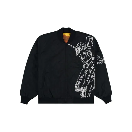 PLEASURES Evangelion Co-branded Model Jackets Unisex Black