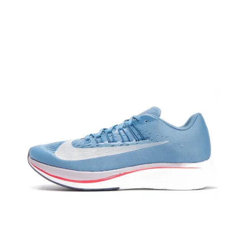 Nike Zoom Fly 1 Running Shoes Men Low-Top Blue/Red