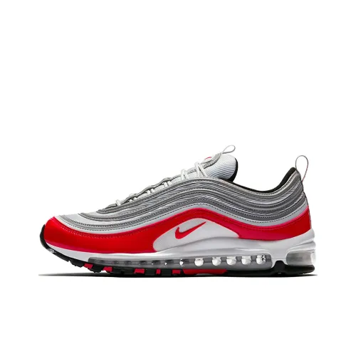 Nike Air Max 97 Pure Platinum University Red