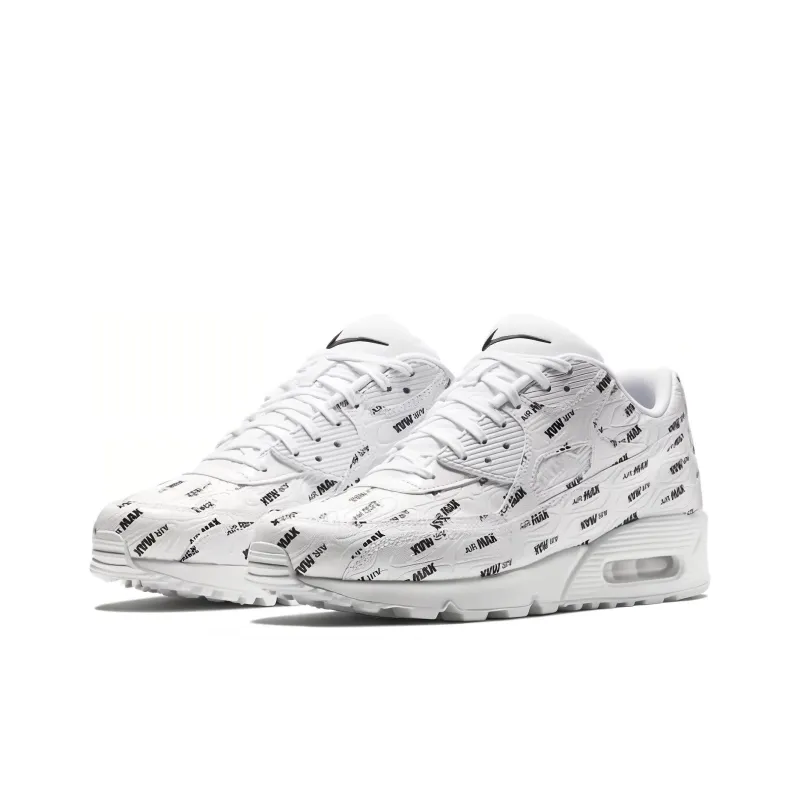 Nike Air Max 90 All Over Print White Black-2