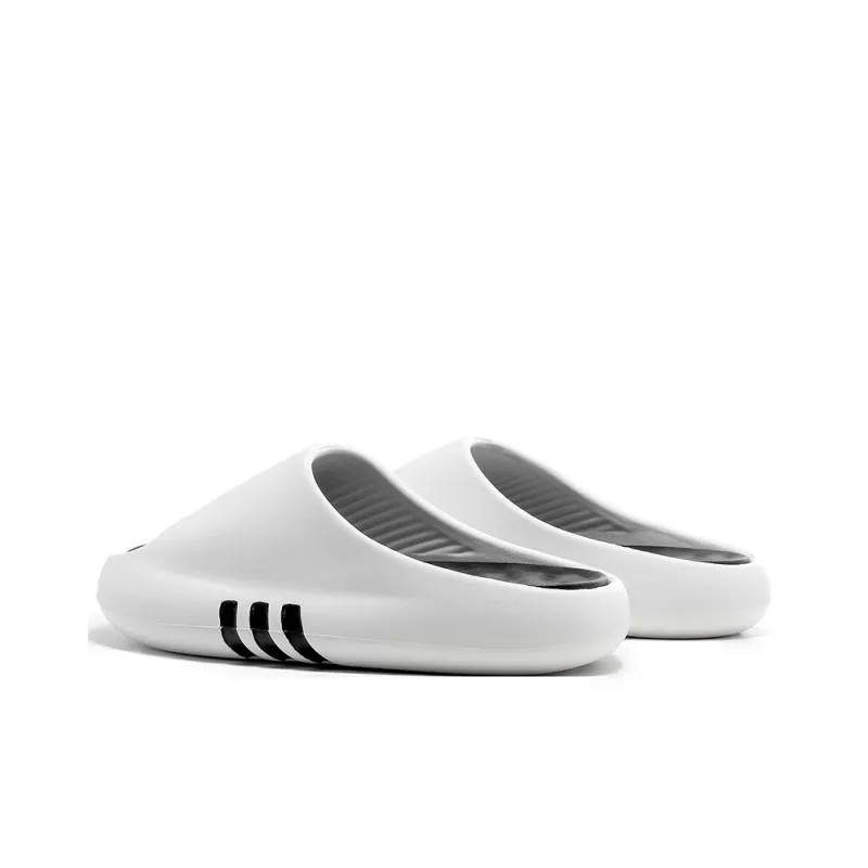 NB CROSS Slide Slippers Unisex White/Black-3