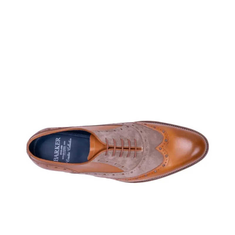 BARKER Abingdon Casual Shoes Men's Light Brown-4