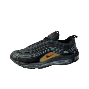 Nike Air Max 97 Anti-Slip Wear-Resistant Low-Top Casual Running Shoes Unisex Black