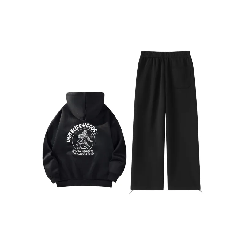 Unite Life HOODS Sweatshirt Set Unisex-1