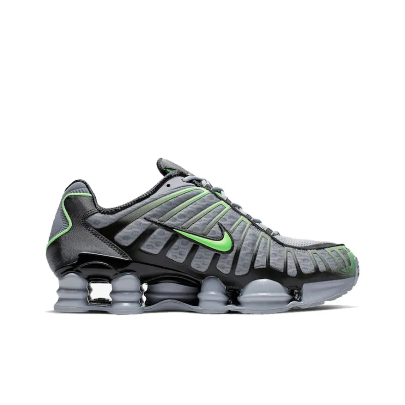 Nike Shox Tl Wolf Grey Lime Blast-1