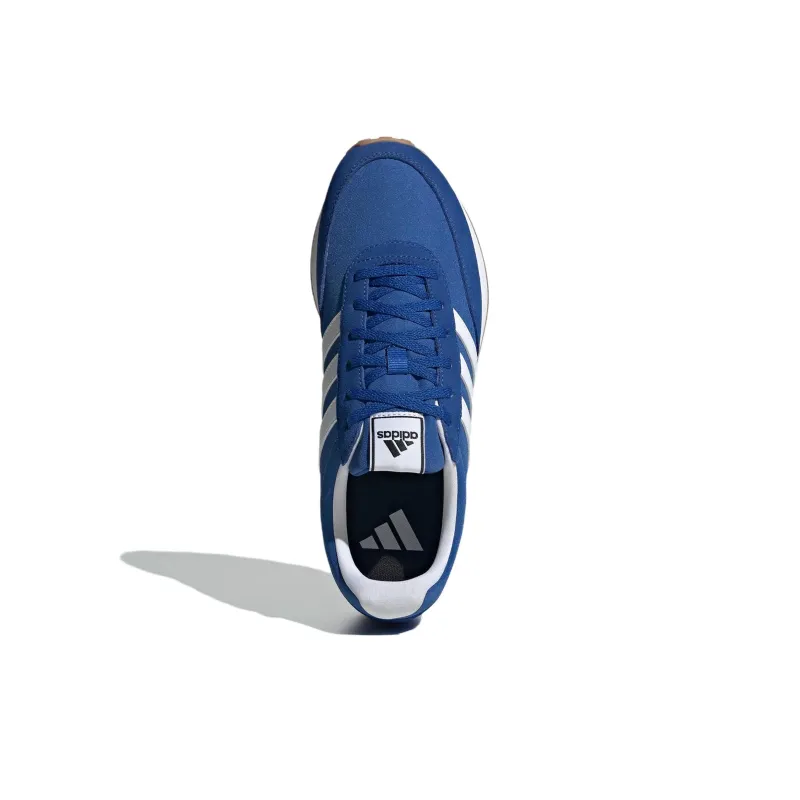 Adidas Run 60s Cushioned Slip-Resistant Low-Top Casual Running Shoes Men's Blue-4
