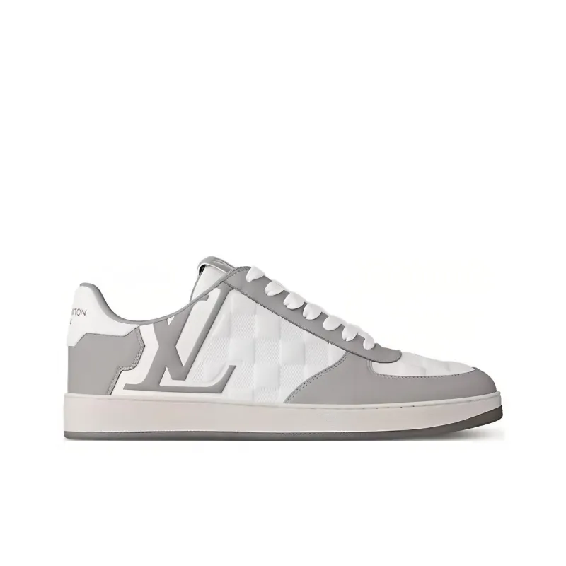 LOUIS VUITTON Lv Rivoli Sneaker 'White Grey'-2