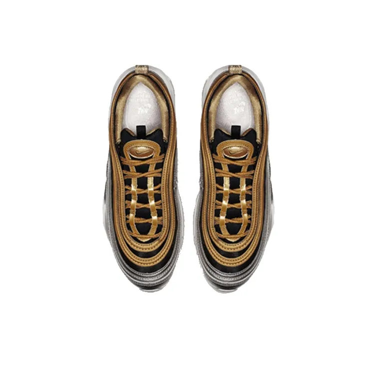 Nike Air Max 97 Metallic Gold Black Women's-3