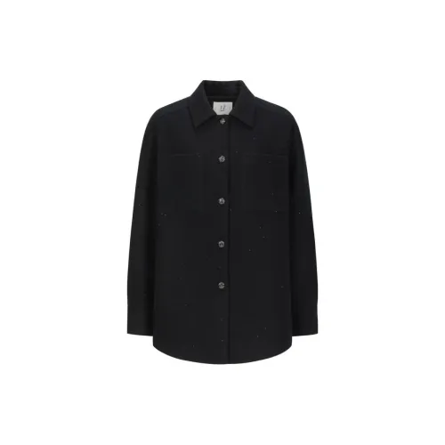 JZ. ANNAKRO Shirts Women's Plain Black