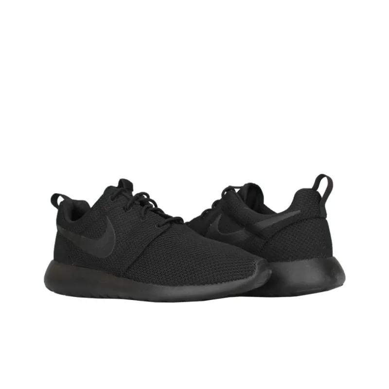 Nike Roshe Run Triple Black-2