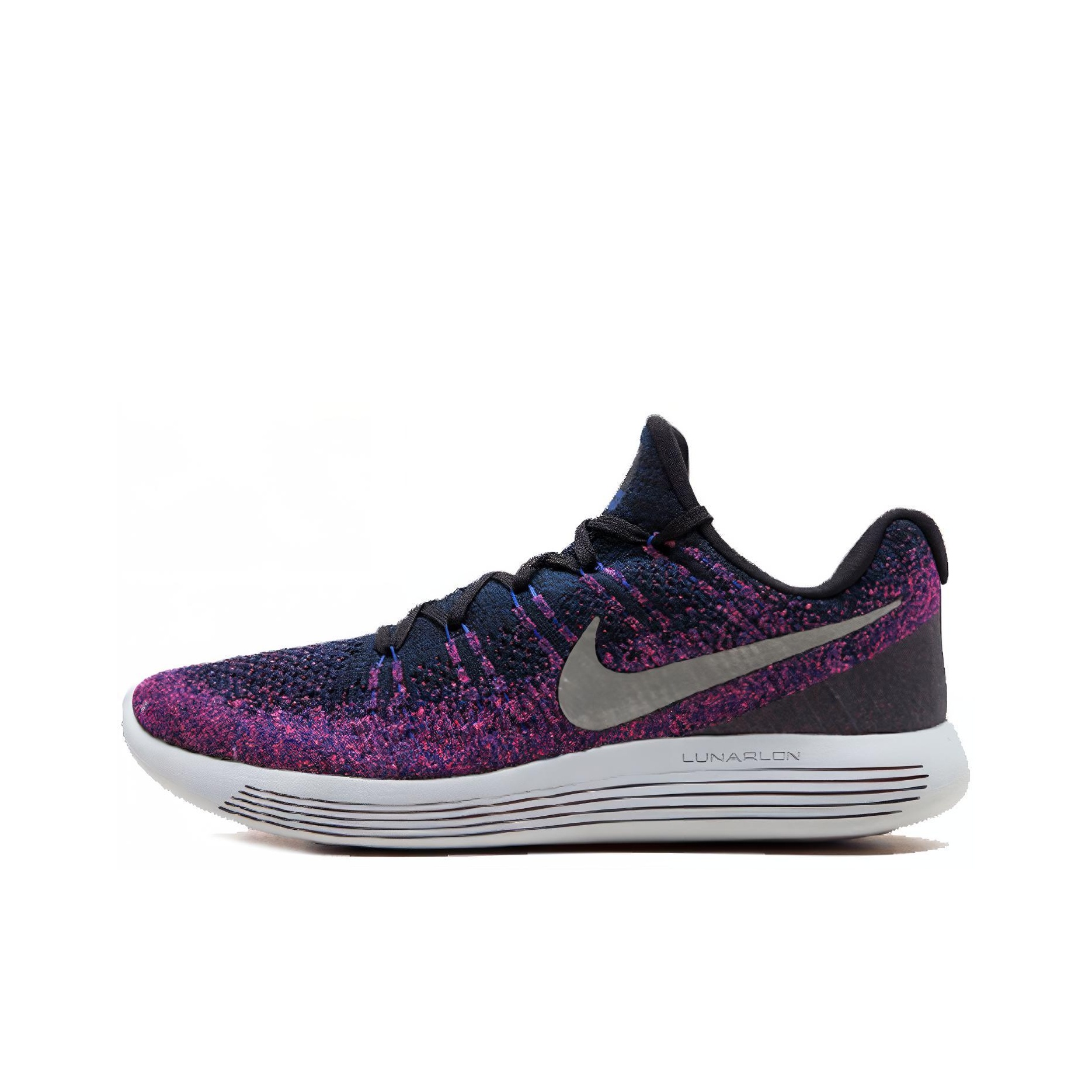 Nike LunarEpic Low Flyknit 2 Hyper Punch Royal POIZON