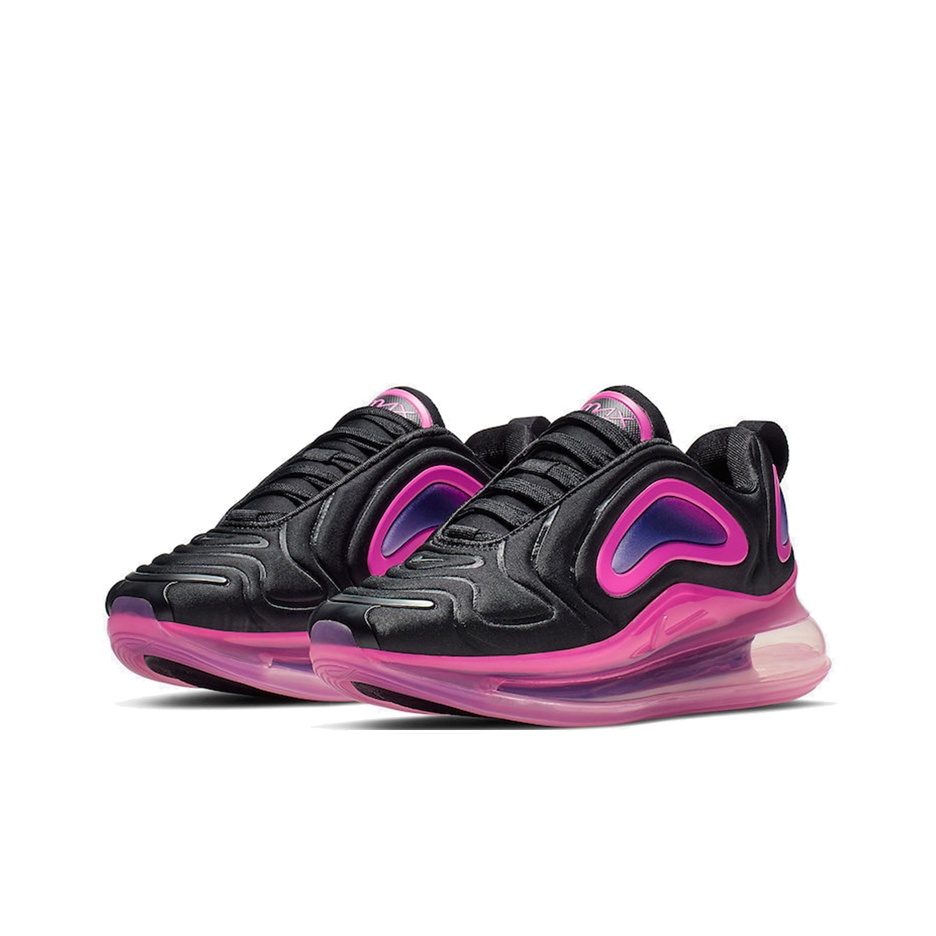 Nike Air Max 720 Black Laser Fuchsia GS POIZON