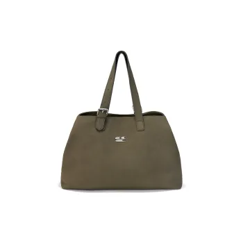 Crying Center PU Shoulder Bag, Crossbody Bag, Handbag Trumpets Unisex Brown Tea Brown