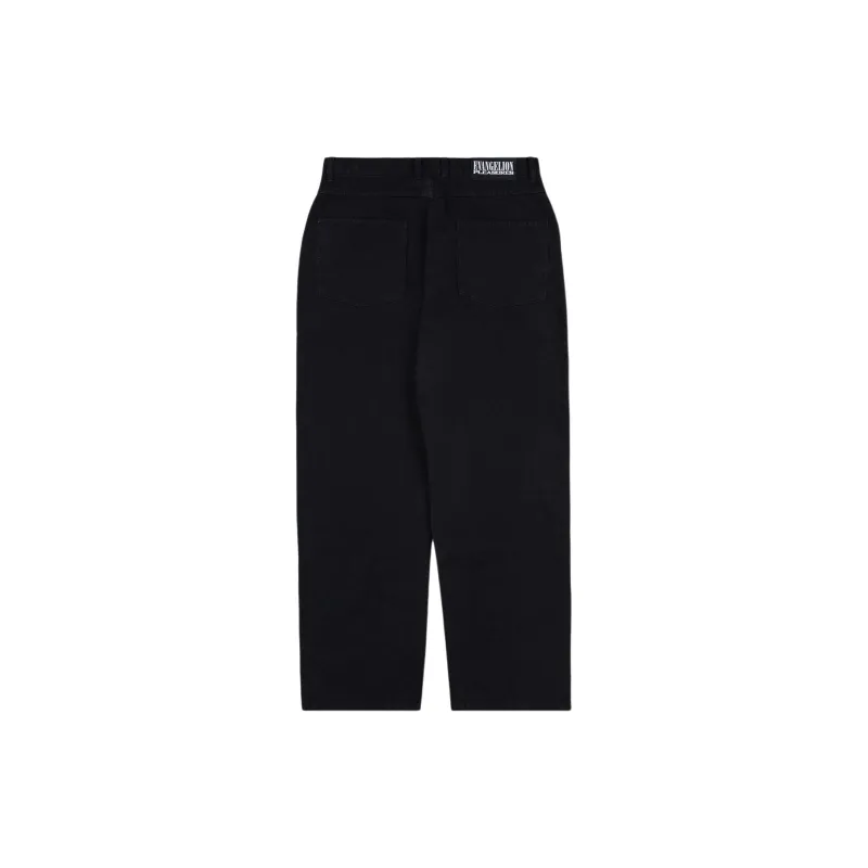 PLEASURES Evangelion Co-branded Model Cargo Pants Unisex Black-1