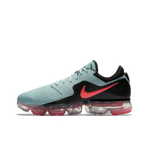 Nike VaporMax CS Running Shoes Women's Low-Top Black/Orange/Blue