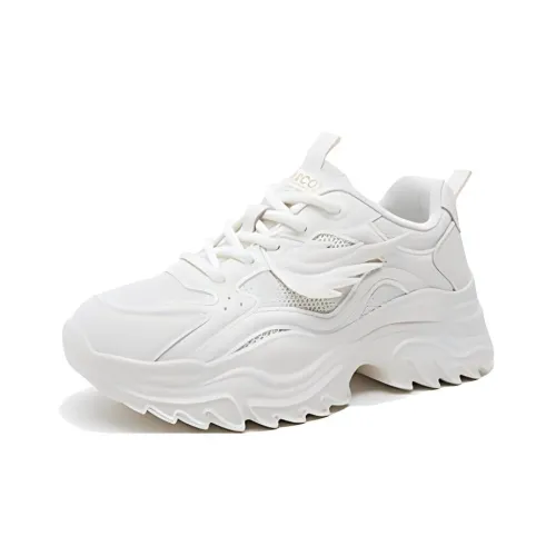 YEARCON Chunky Sneakers Women's Low-Top