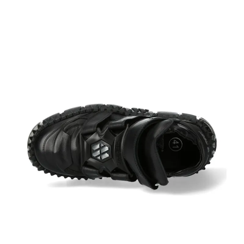 NEW ROCK High-Top Casual Shoes Unisex Black-6