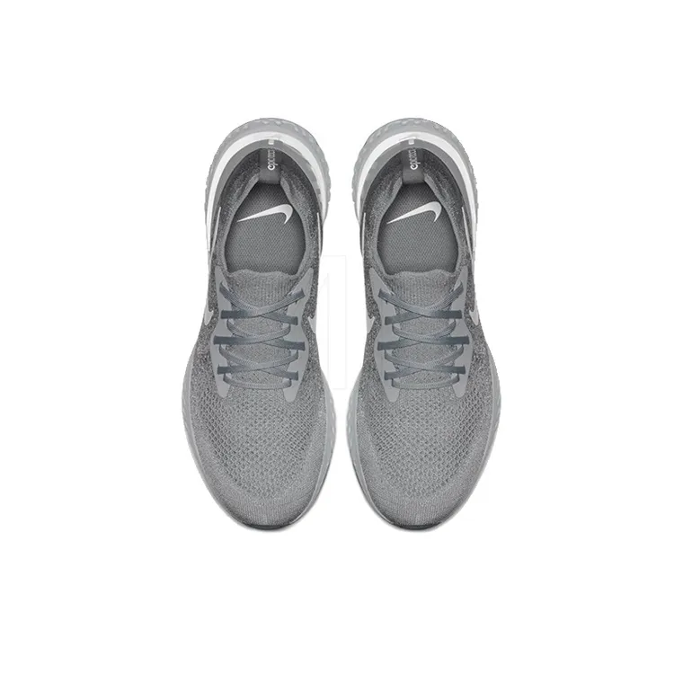Nike Epic React Flyknit Wolf Grey-2