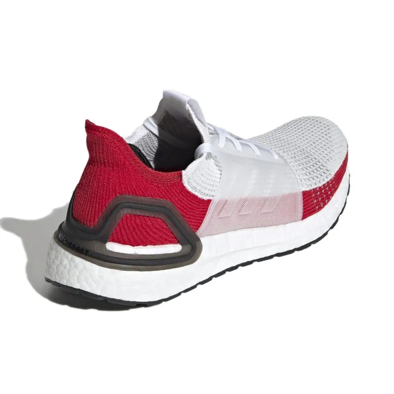 Adidas Ultra Boost 19 White Scarlet-3