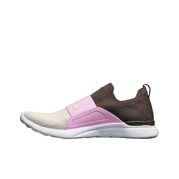APL ATHLETIC PROPULSION LABS Low-Top Casual Running Shoes Women's Beige Pink Brown