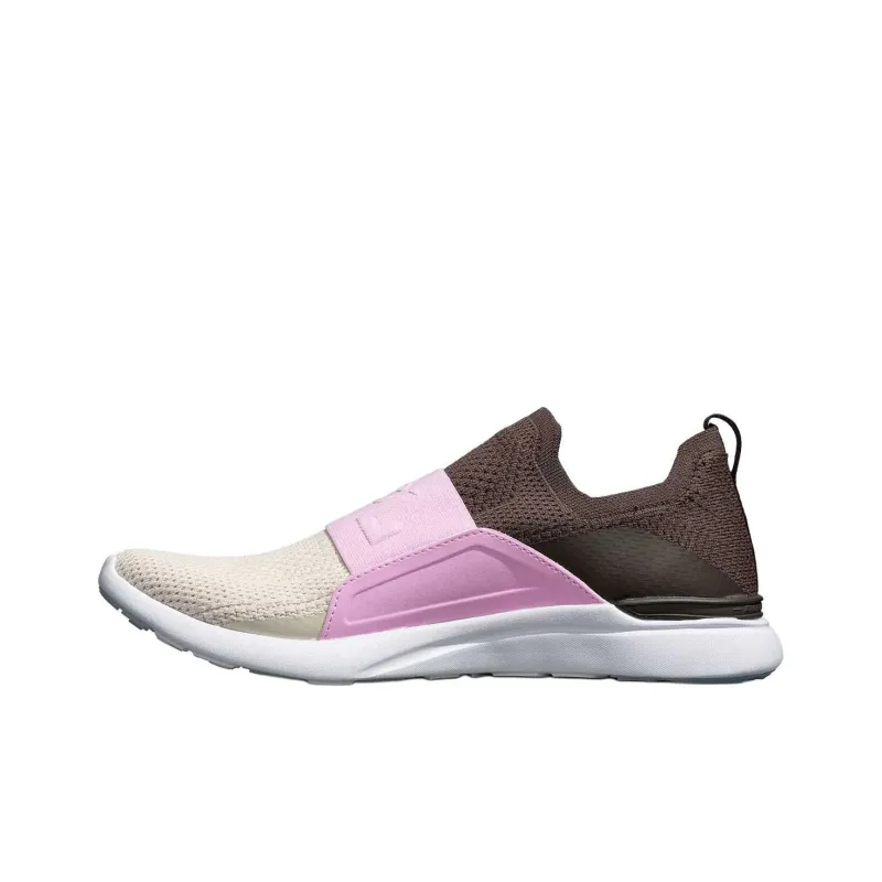 APL ATHLETIC PROPULSION LABS Low-Top Casual Running Shoes Women's Beige Pink Brown-0
