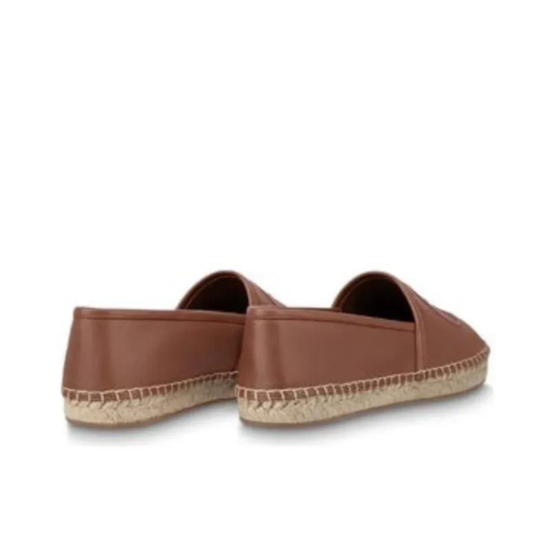 LOUIS VUITTON Starboard Espadrilles Women's Brown-3