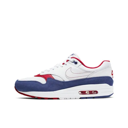 Nike Air Max 1 White Red Blue