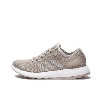 Adidas Pure Boost Cream Coloured White Shoes 'Light White'