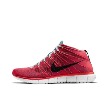 Nike Free Flyknit Chukka Bright Crimson