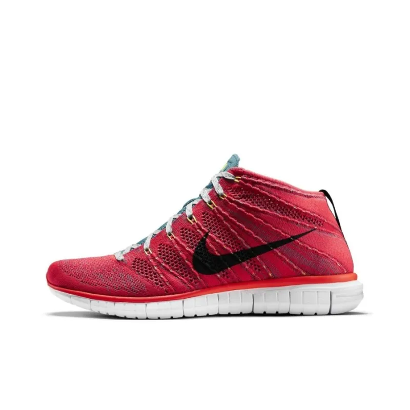 Nike Free Flyknit Chukka Bright Crimson-0