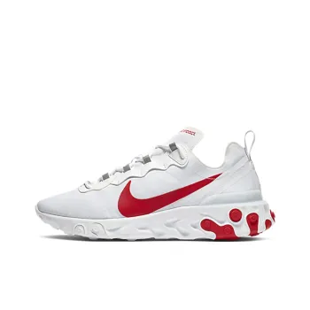 Nike React Element 55 White Red