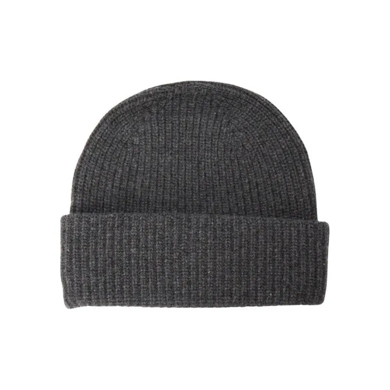 MaxMara Virgin Wool Beanies Women's Gray-1