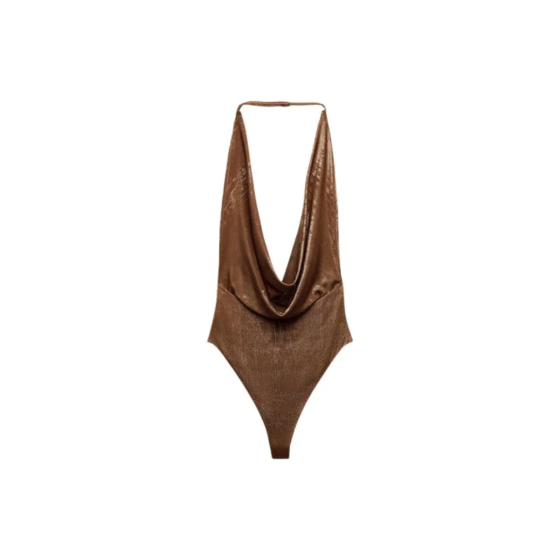 ZARA Bodysuits Women's Copper-1