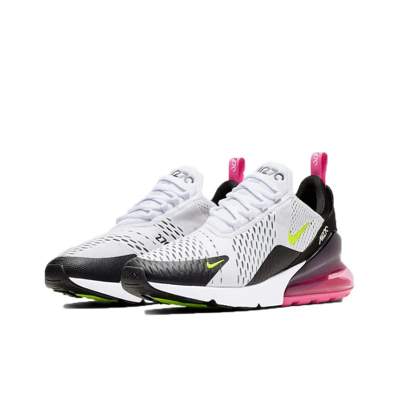 Nike Air Max 270 White Black Fuchsia Volt-2