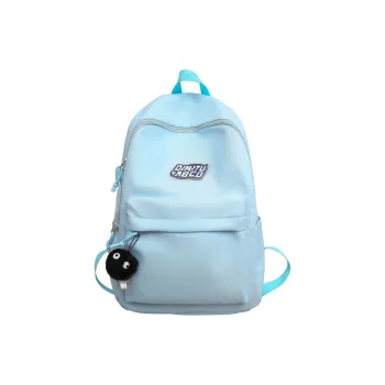 KAKAXI Nylon Backpack Unisex Black/Blue/Green/Pink