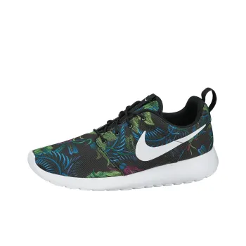 Nike Roshe Run Floral Print Fuchsia Flash
