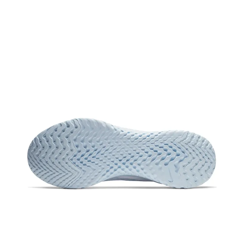 Nike Epic React Moc Flyknit White Hydrogen Blue-4