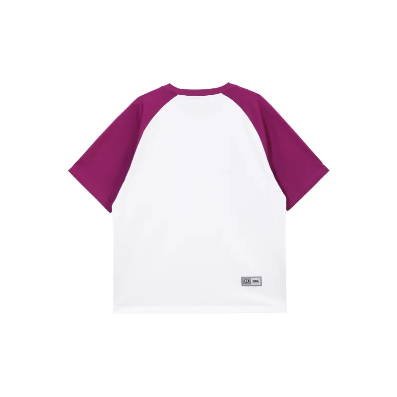 JACK JONES· x NBA T Shirt Men's Rose Purple-1