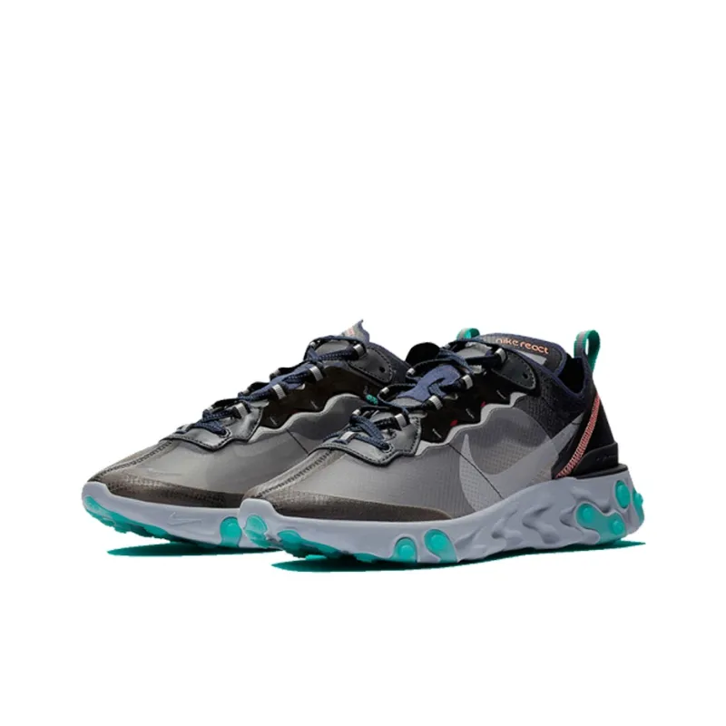 Nike React Element 87 Black Neptune Green-2