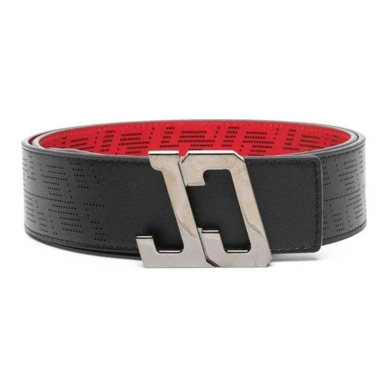 Christian Louboutin Monogram-buckle Leather Belt-1
