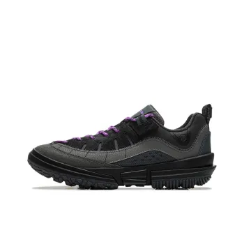 LiNing CF Su Linchuan Lite Cushioning Wear Resistant Low Top Outdoor Trekking Shoes Men's Black