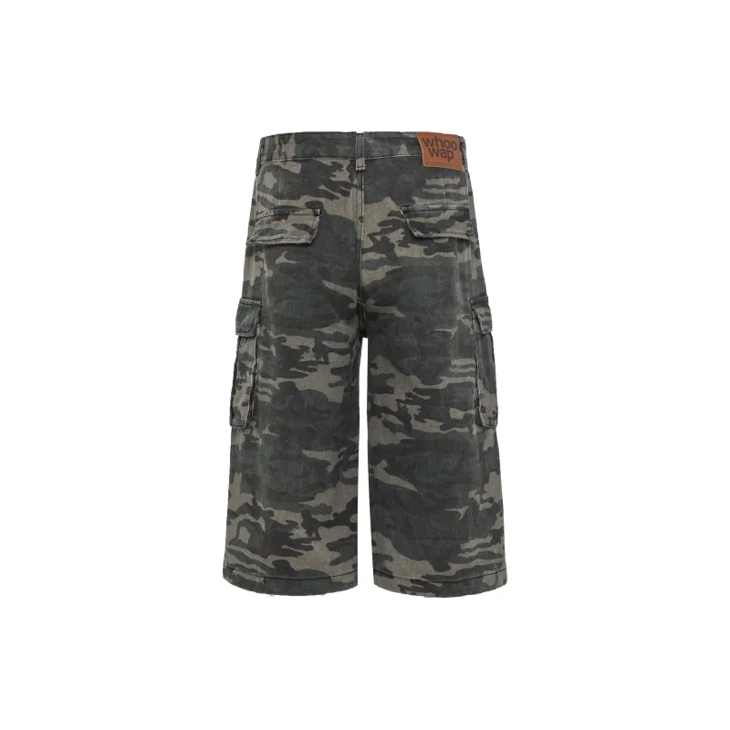 ONITSOP Cargo Shorts Unisex Camouflage-1