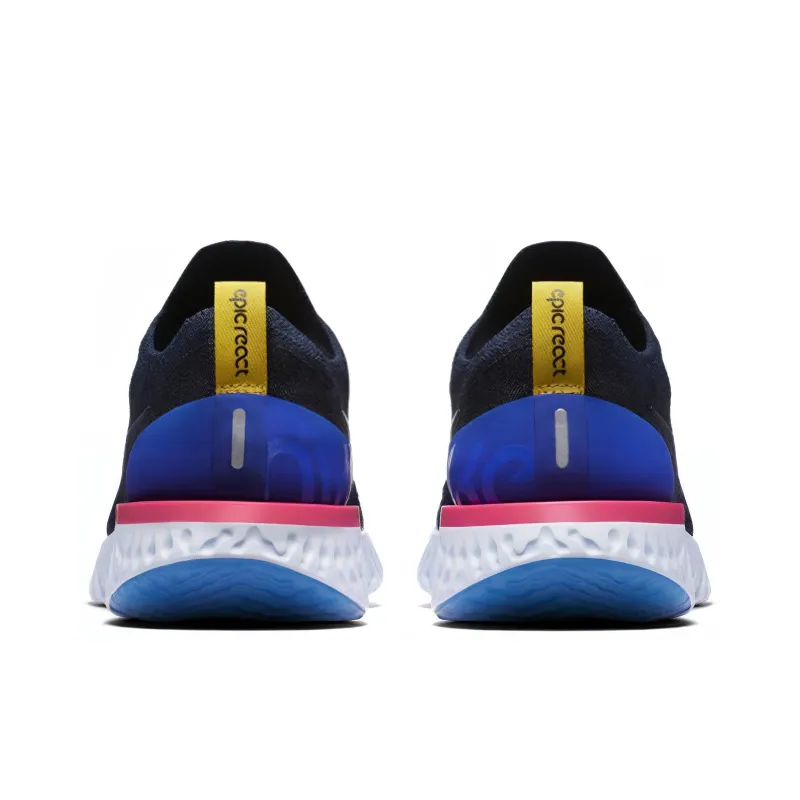 Nike Epic React Flyknit College Navy-3