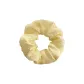 Cream Puff Scrunchy-Custard