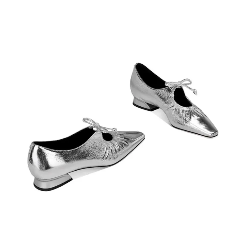 JESSICA SOPHIA Casual Single Shoes 2cm Women's Black-8
