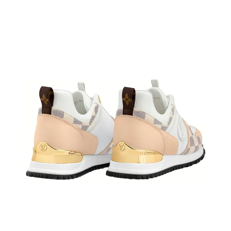 LOUIS VUITTON Run Away Low Top Casual Shoes Women's White Umber-3